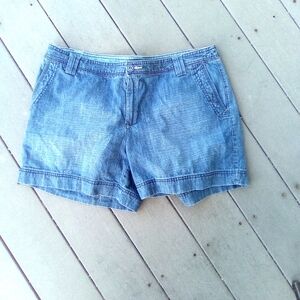 NATURAL REFLECTIONS SHORTS Denim Blue Women's Shorts SIZE 16